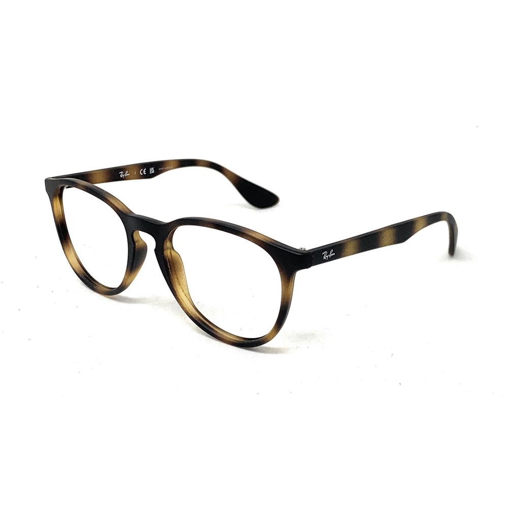 RAY-BAN RB 7046 5365 51-18-140 Matte Havana Round Women's Eyeglass Frames
